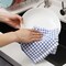 12 Packs Kitchen Dishcloths 12x12 Inches 100% Cotton Kitchen Dish Cloths for Washing Dishes Scrubbing Wash Cloths Dish Towels Sets (Mix Color)